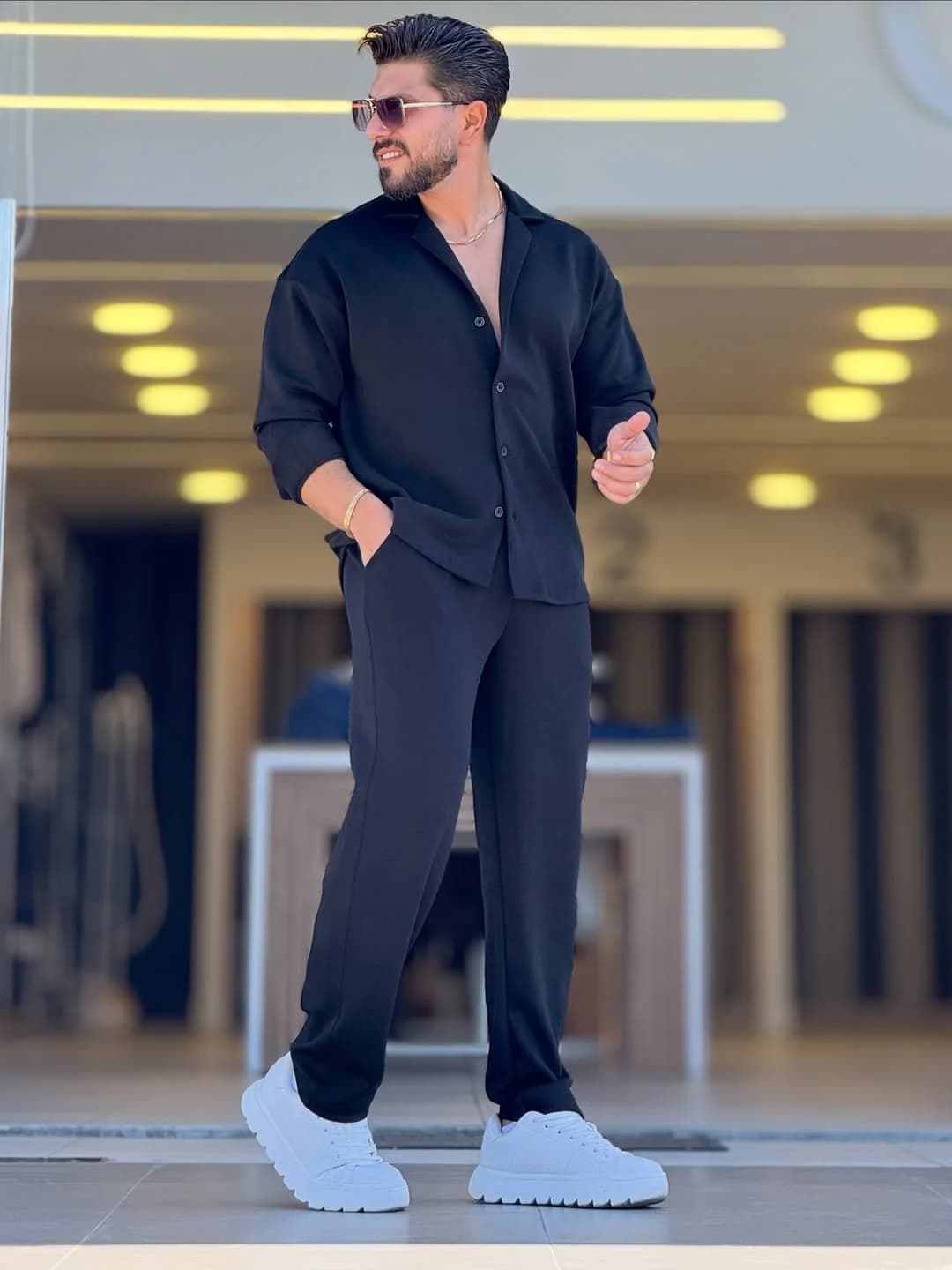 Ensemble pantalon et chemise customer photo 6