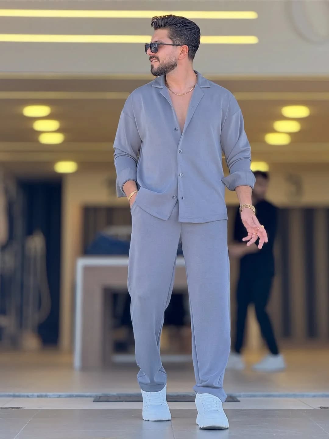 Ensemble pantalon et chemise