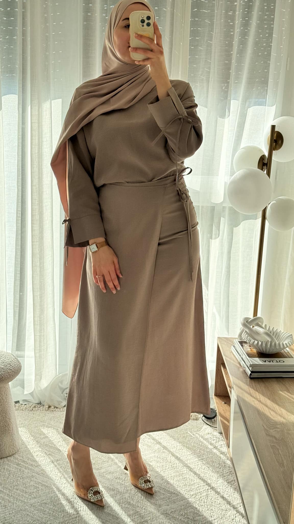 Ensemble Cairo jupe portefeuille