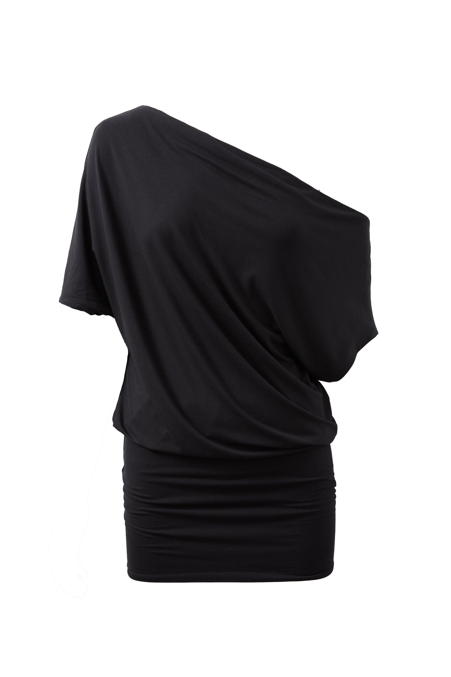 Tia Banded Hem Mini Dress