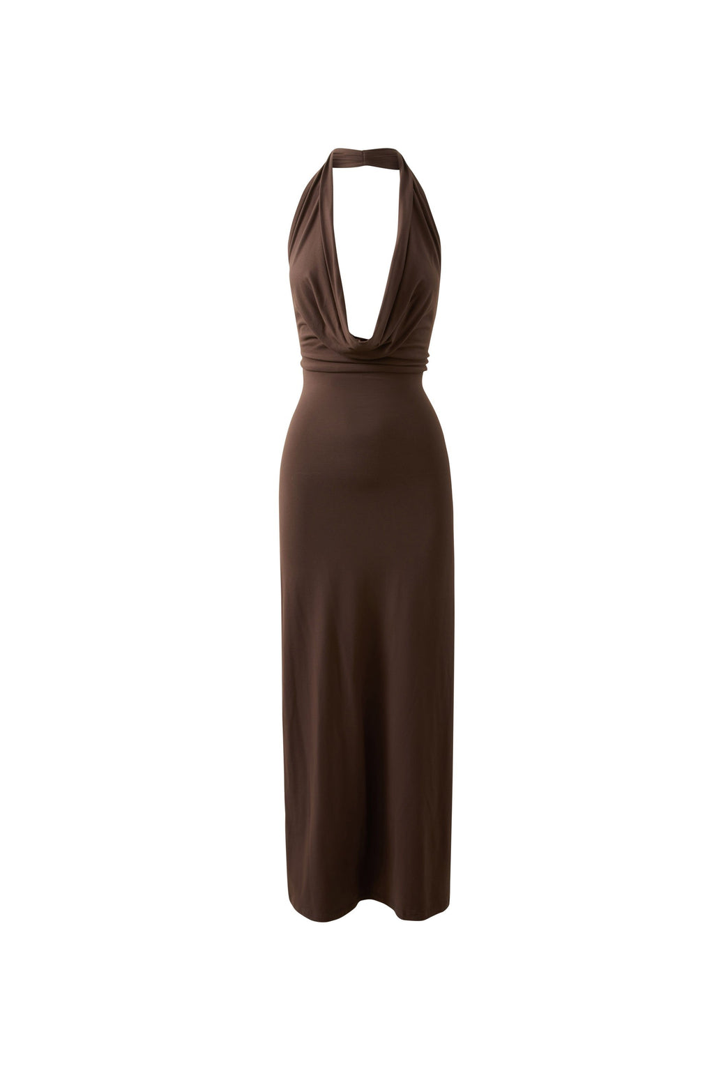 Karina Super Smooth Cowl Maxi Dress