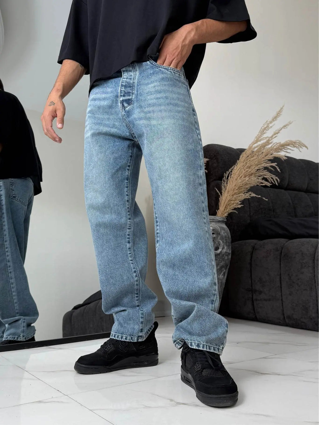 Half bag pants
