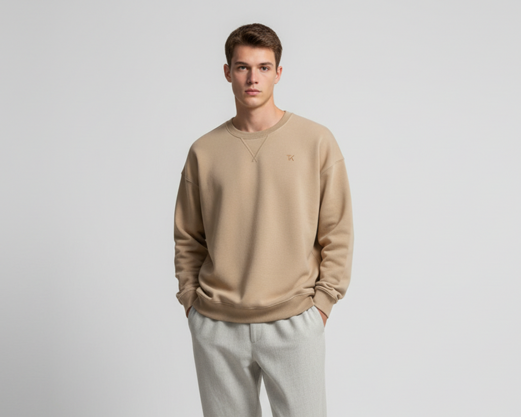 Men's Casual Loose Long Sleeved T-shirt