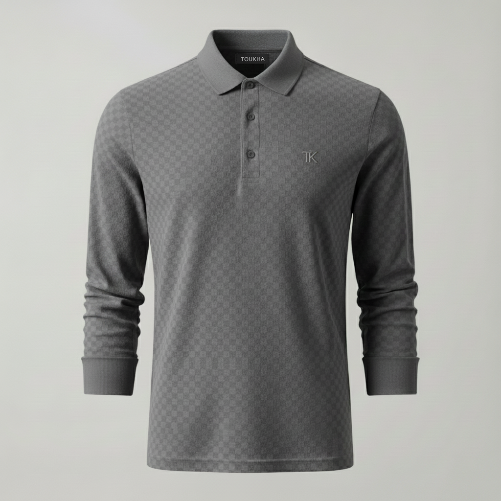 long-sleeved polo TOUKHA