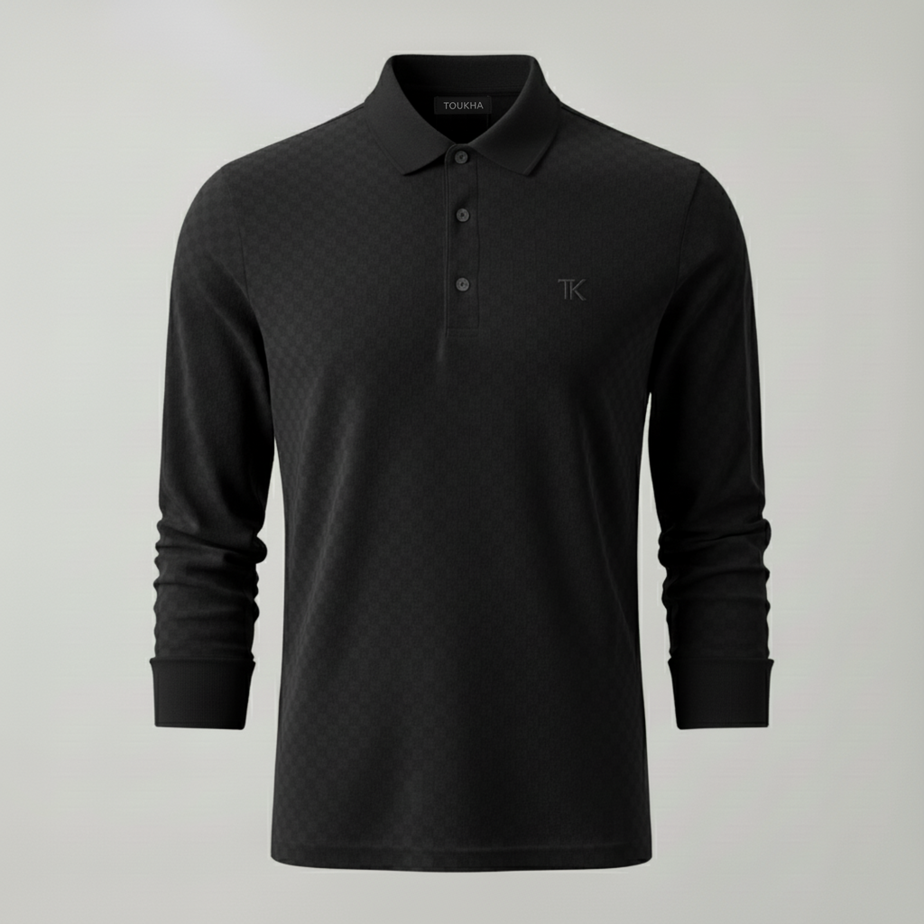 long-sleeved polo TOUKHA