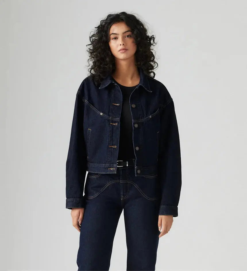 Women's Shrunken '90s Trucker Jacket